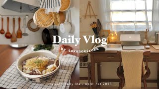 daily life to plan makeover & enjoy eating alone📝｜Making new atelier, healthy cooking, drawing