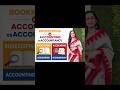 Difference Between Bookkeeping, Accounting &amp; Accountancy | Class 11 #youtubeshorts