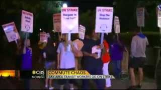 BART strike sparks commuter nightmare in San Francisco