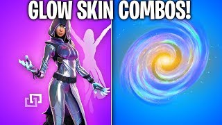 NEW GLOW SKIN COMBOS! FORTNITE GLOW SKIN COMBOS! (EXCLUSIVE GLOW SKIN)