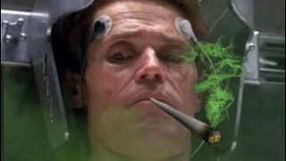 Green Goblin Smokes Weed