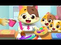 Mommy Went to Work | Funny Kids Stories | Kids Cartoon | Mimi and Daddy