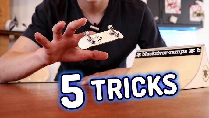 Faire un double heelflip en fingerskate - Tuto figure fingerskate 