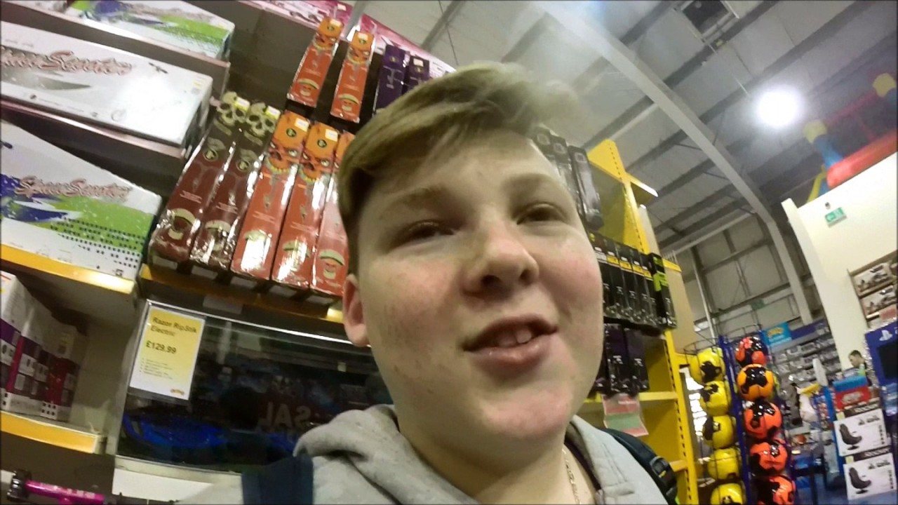 Smyths scooter ride and quick mini review YouTube