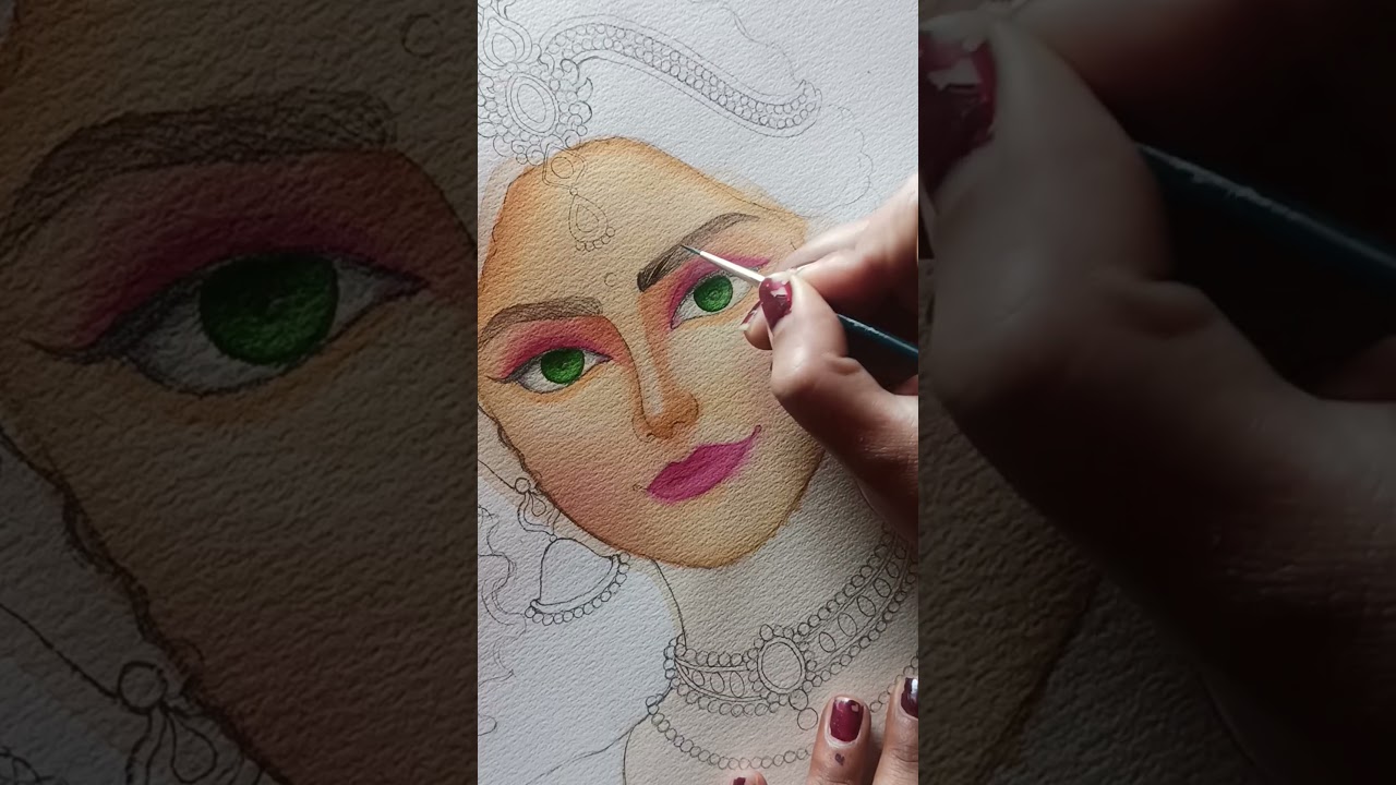 radharani painting part १                    