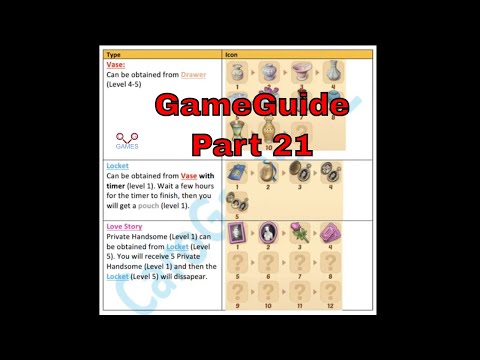 Merge Mansion - GAME GUIDE - Part 21 - CaroGamesNL