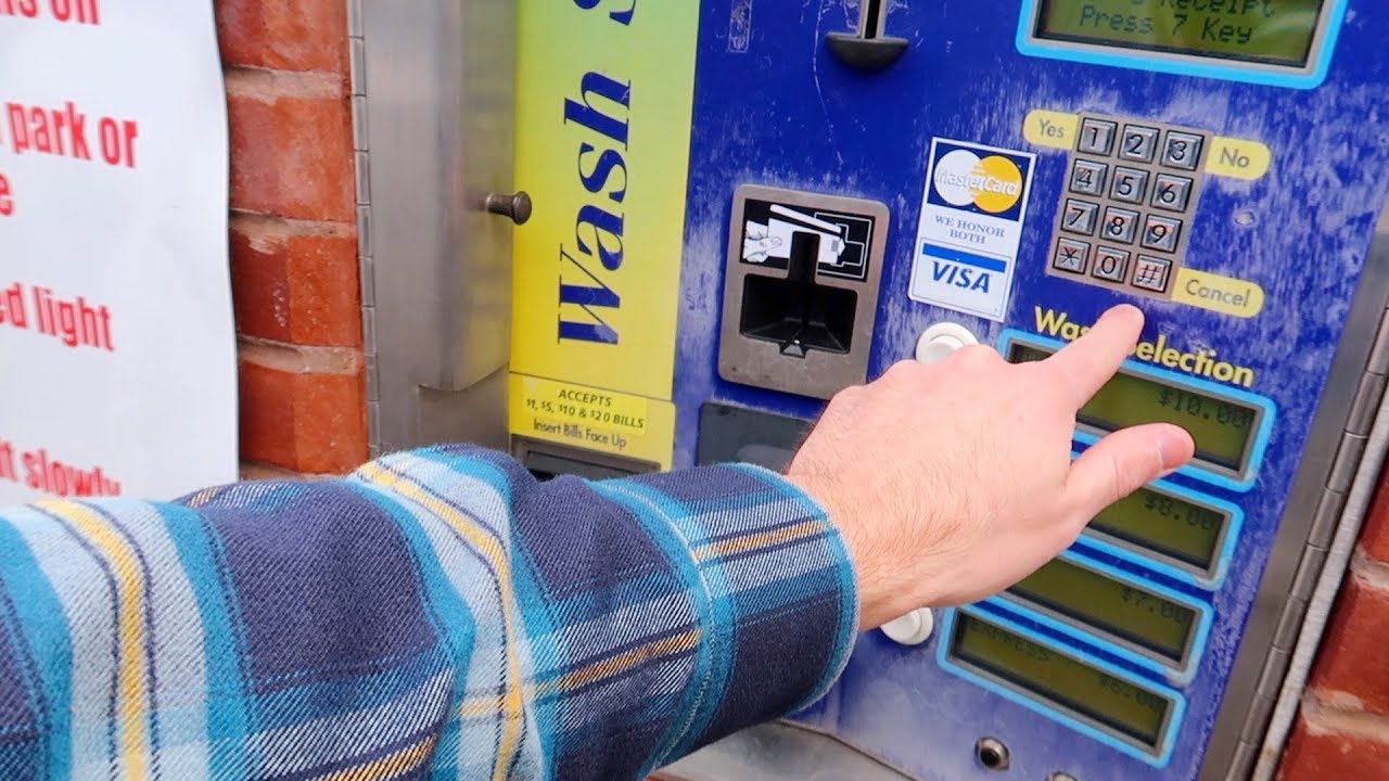 LOST MY MONEY AT THE CAR WASH!