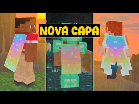How to Redeem the New Minecraft Aurora Cape (Bedrock/Java)