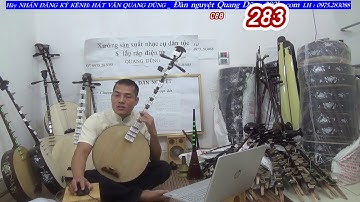 DẠY ĐÀN NGUYỆT MÚA MỒI TỐ LAN GIÂY QUUÃNG 7 CHO NGƯỜI DỐT CỰC DỐT