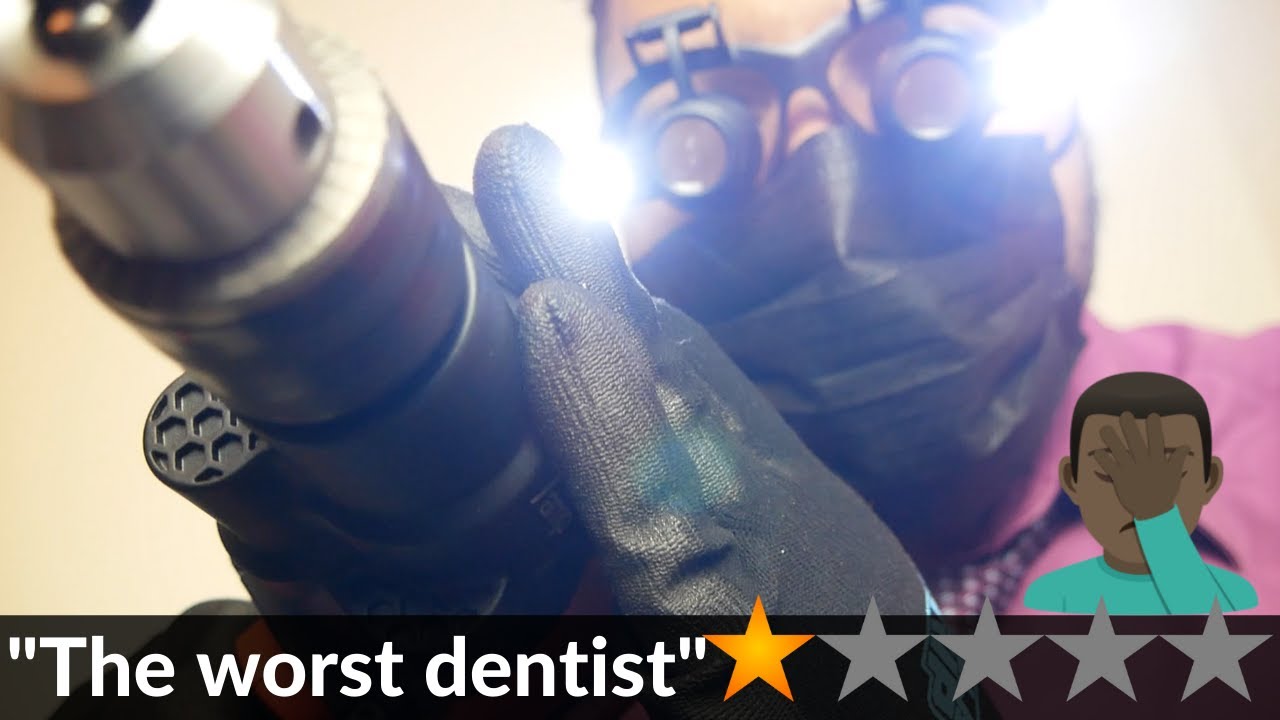 Dental Exam But All The Tools Are Wrong