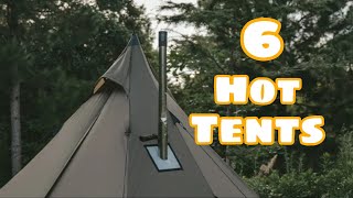✅ Winter camping in hot tent