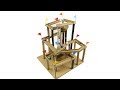 How to make Marble Run Machine with Measurements- Just5mins