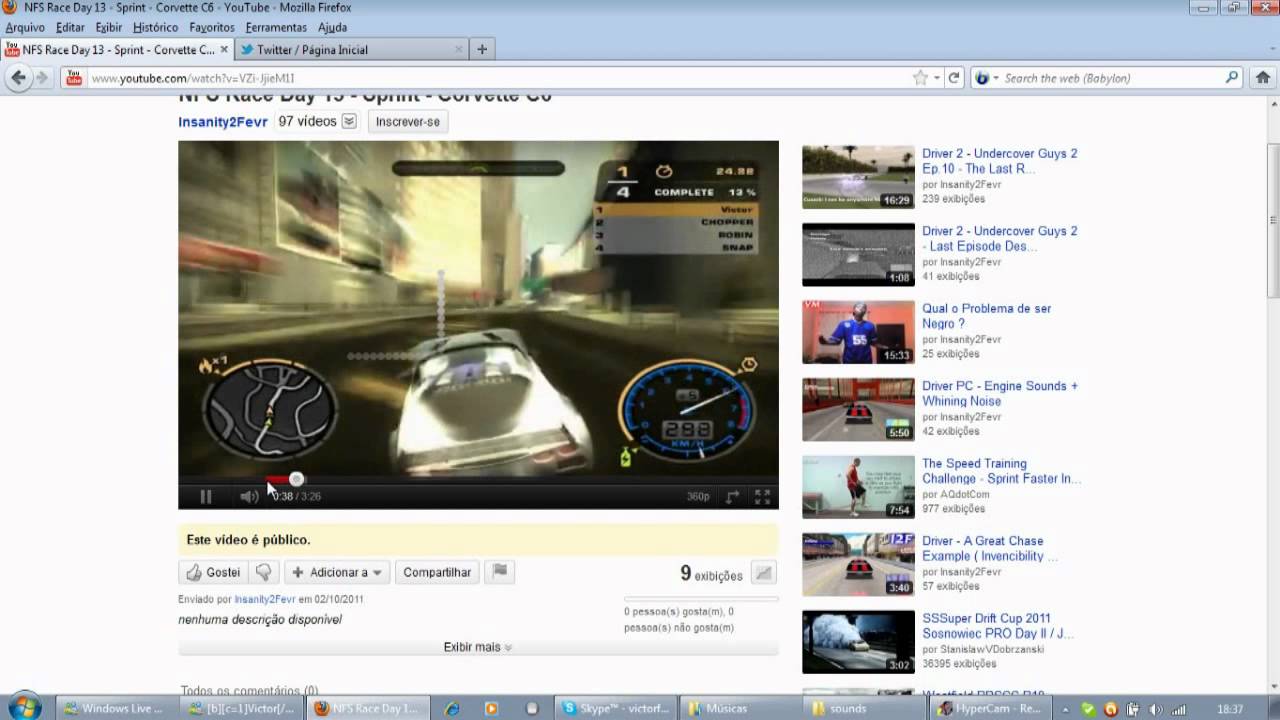 Playing Snakes Games with the Loading Bar from Youtube - YouTube