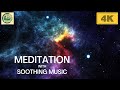 Relaxing music  stress relief  space meditation with a galaxy view