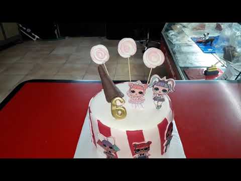 საბავშვო ტორტი \"ლოლი\" LOL, ტორტები შეკვეთით 593 756 700, \"გრანტის ტორტები\"