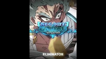 Garou VS Tiering System