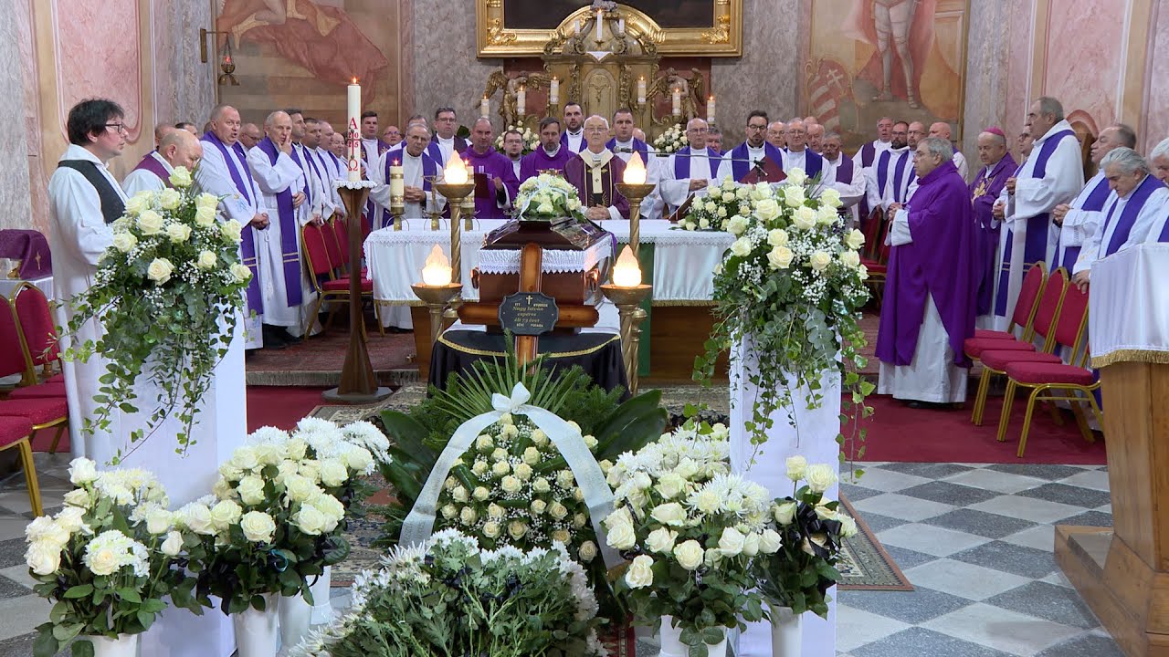 Örök nyugalomra helyezték Nagy István plébánost