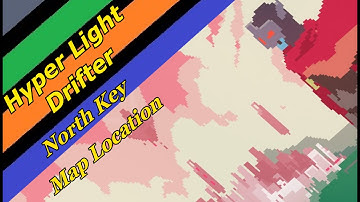 Hyper Light Drifter North Key Map Visuals
