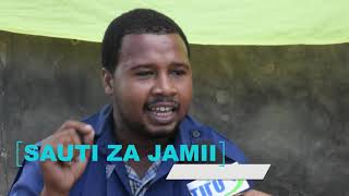 SAUTI ZA JAMII JUU YA UBOVU WA BARABARA YA KINUNI