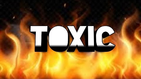 New Intro🔥 | TOXIC☠️