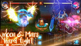 epic heroes war - moon & Mars level 20 (hard fight)
