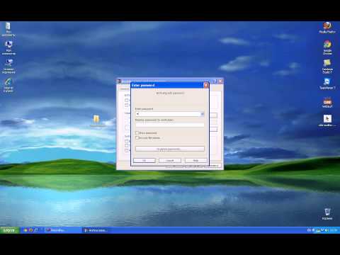 არქივზე პაროლის დადება