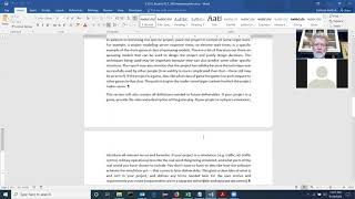 CS225 Project Lecture 03: Software Design Document, Agile Tracking Sheet