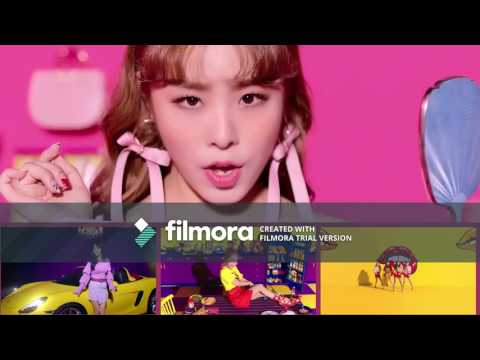 Hyuna and the girls