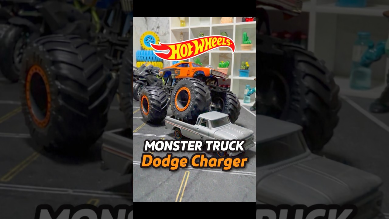 Hot Wheels Dodge Charger Goes MONSTER!💥 