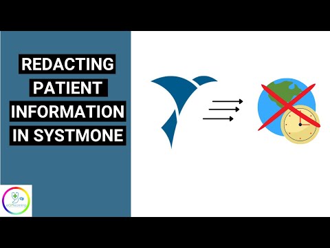 How to redact information in SystmOne from patient online access