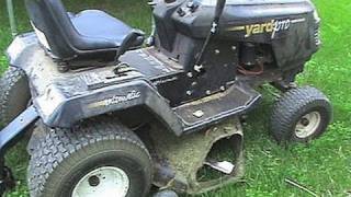 Installing a Bagger on my Yard Pro Lawn Tractor
