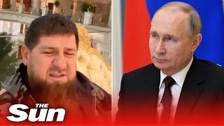 Chechen warlord accuses Putin of 'going soft' on war targets screenshot 1