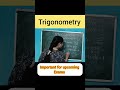 Trigonometry Exam re ଆସିଲା ଭଳି question #mathmatics