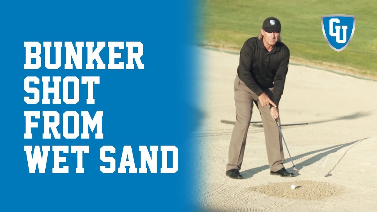 How To Hit Out of Wet Packed Sand in a Bunker