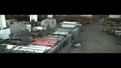 Flexo Ruling Machine with double cover inserter feeders