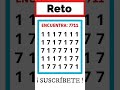 ✅👉 Reto matemático
