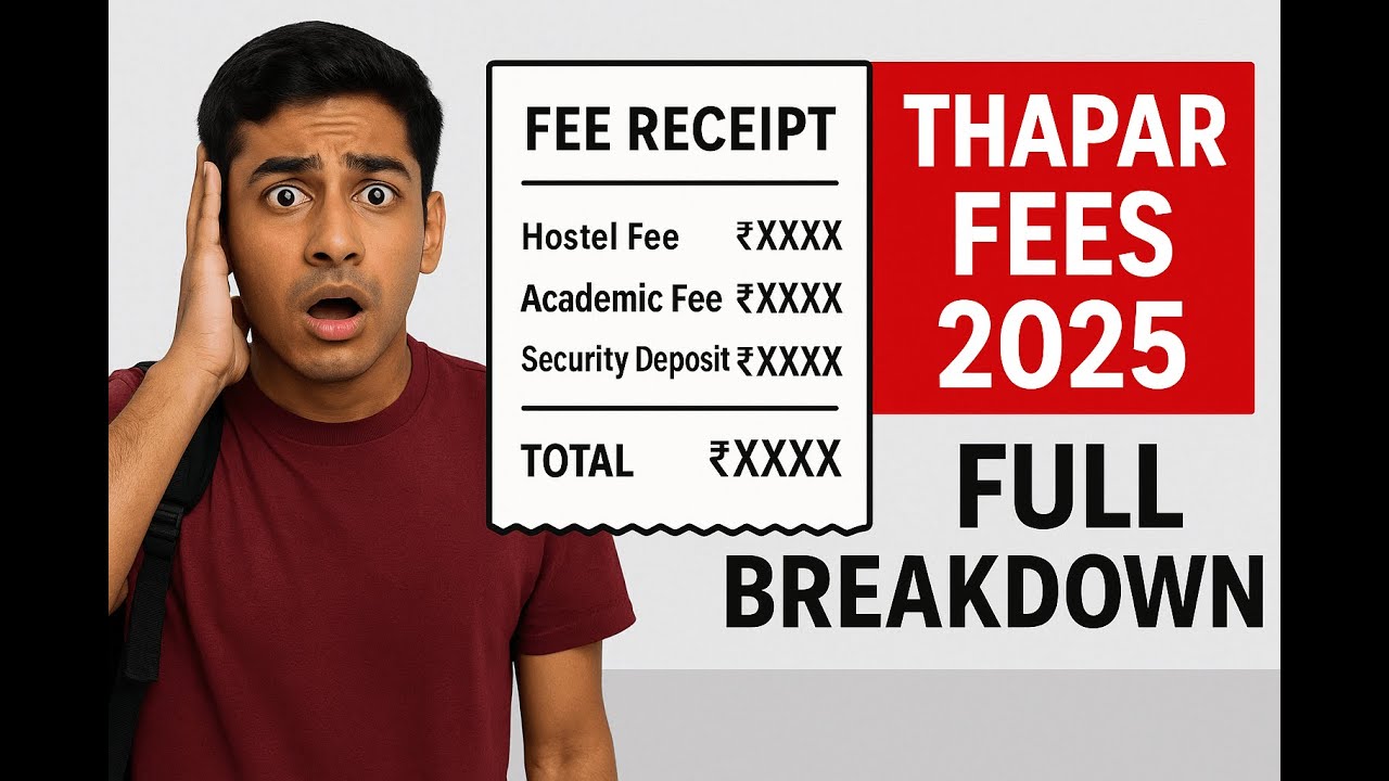 💰 Complete Thapar University Fee Structure 2025 – Everything You Need to Know!