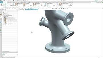 How to use the Multi Face Editing command to edit the Convergent Modeling Part in NX1847