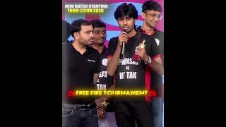 FREE FIRE TOURNAMENT 😎. #physicswallah #pwvidyapeeth #shortsfeed #trending #explorepage #pw #reels
