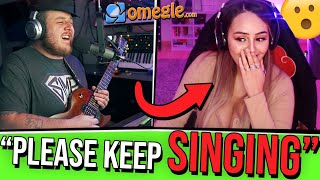 Simp SINGS HIS WAY into EGIRLS HEARTS on OMEGLE!!!