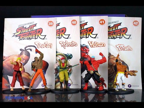Street Fighter figures from the video game - Fanhome