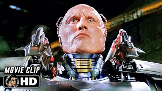 Shooting Up OCP Scene | ROBOCOP 3 (1993) Sci-Fi, Movie CLIP HD