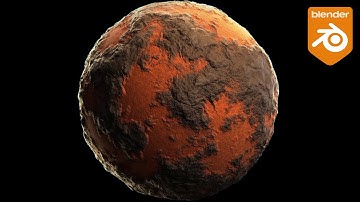 Procedural Mars Rock & Sand Material (Blender Tutorial)