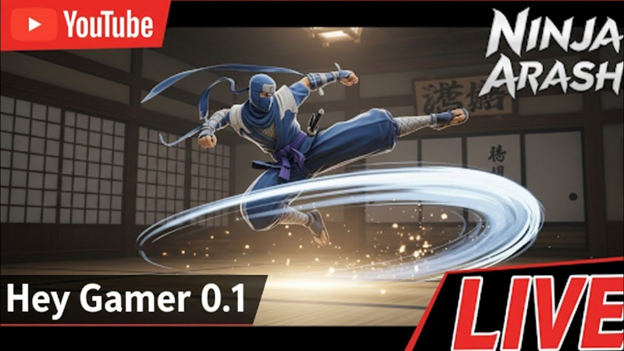 Musty Hey Gamer Hey Gamer 0.1 is live! _ Ninja Arashi Gameplay - YouTube