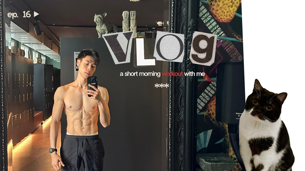 🔥 【VLOG】德國芭蕾舞者的健身日常 | 男舞者休假這樣過！健身房日常＋貓咪＋陽台種菜🌱| Ballet Dancer’s Day Off in Germany