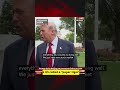 Trump on stock market: “It reacts to me