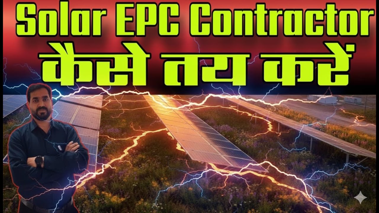 HOW TO SELECT EPC CONTRACTOR TO INSTALL SOLAR POWER PLANT | EPC ...