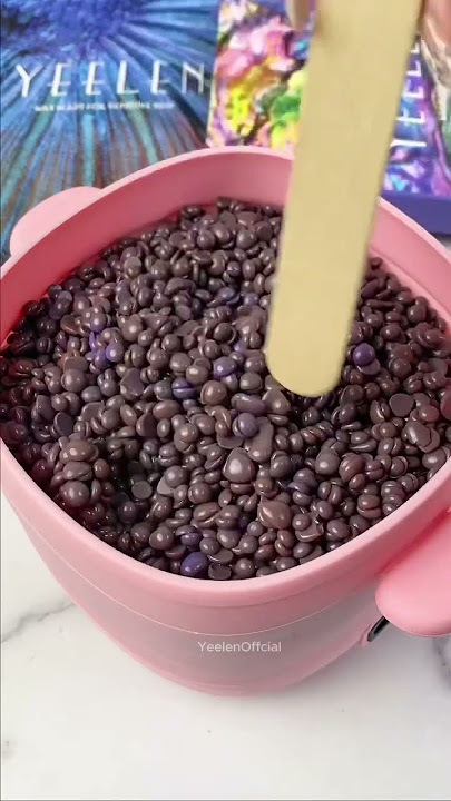 Check this wax out 🔥🔥🔥🔥 #waxing #wax #hairremoval #hardwax #waxbeads #yeelenwax #yeelen #asmr