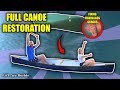 Old Canoe Complete Restoration! // Lift Arc Builds