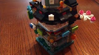 Building the Lego mini Ninjago city set 40703